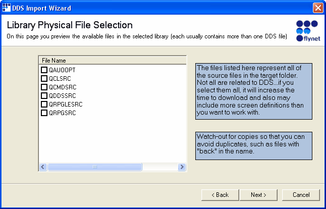 ddsimport_physicalfile