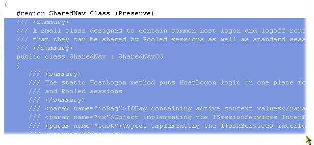 Updating Flynet Shared Navigation Methods in Visual Studio